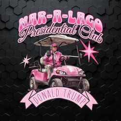 golf cart mar a lago presidential club donald trump png