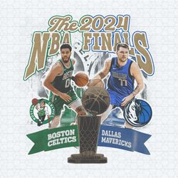 the 2024 nba finals celtics vs mavericks png