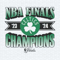 nba finals champions 2024 celtics svg