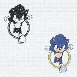 sonic runners sonic cartoon character svg
