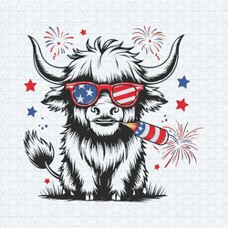 4th july heifer retro fourth of july independence day png