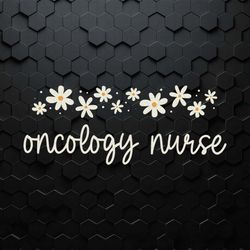 floral oncology nurse cancer awareness svg