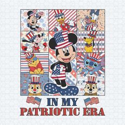 in my patriotic era mickey and friends png