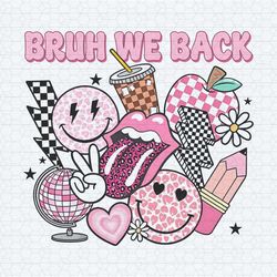 groovy bruh we back teachers doodles png