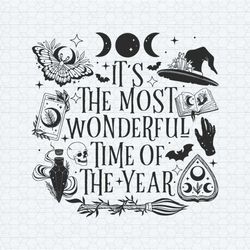 halloween it's the most wonderful time of the year svg