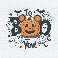disney cute mickey boo disney halloween svg
