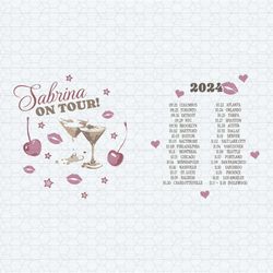sabrina espresso on tour 2024 short n sweet svg