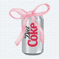 diet coke soft drink pink ribbon bow svg