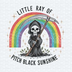 grim reaper little ray of pitch black sunshine png