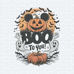 horror halloween disney funny cute pumpkin ghost png
