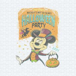 magic kingdom mickeys not so scary halloween party png