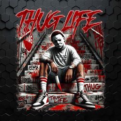 michael myers thug life killer png
