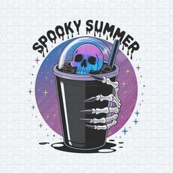 spooky summer summer vibes skeleton pastel goth png