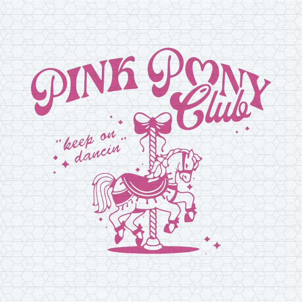 Chappell Roan Pink Pony Club Keep On Dancin SVG.jpg