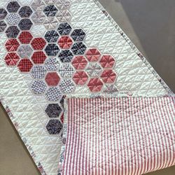 Independence Day Table Runner, Patriotic Day Decor, Quilted Table Runner for Fourth of July, Farmhouse Decor Accents
