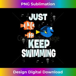 Disney Pixar Finding Dory Just Keep Swimming Group Shot - Timeless PNG Sublimation Download - Infuse Everyday with a Celebratory Spirit