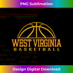west virginia basketball player w.va team mountaineer state - urban sublimation png design - pioneer new aesthetic frontiers