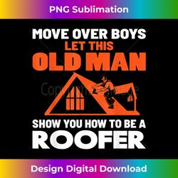 Roofer Rooftop Mechanic Graphic Novelty Professional - Vibrant Sublimation Digital Download - Pioneer New Aesthetic Frontiers