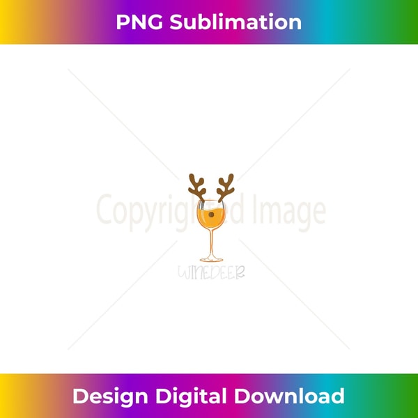 DI-20240119-32558_s Wine Deer Funny Christmas Reindeer Nose Antlers Wine Glass 1527.jpg