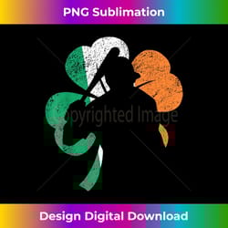 baseball st patricks day boys men catcher pitcher shamrock - urban sublimation png design - tailor-made for sublimation craftsmanship