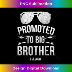 promoted to big brother est. 2020 vintage arrow - edgy sublimation digital file - channel your creative rebel