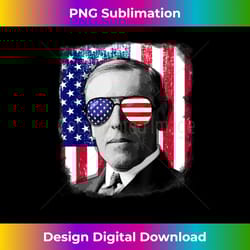 woodrow wilson us flag t 4th of july - luxe sublimation png download - tailor-made for sublimation craftsmanship