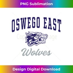 oswego east high school wolves c7 - contemporary png sublimation design - striking & memorable impressions