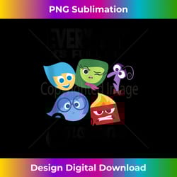 disney pixar inside out every day emotions - bespoke sublimation digital file - reimagine your sublimation pieces