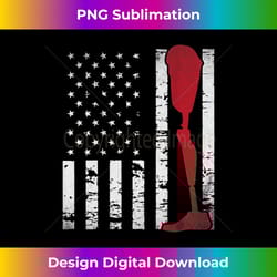 amputee patriotic prosthetic leg flag - timeless png sublimation download - ideal for imaginative endeavors