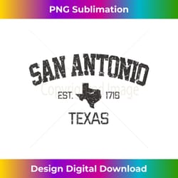 vintage san antonio texas est 1718 souvenir - eco-friendly sublimation png download - animate your creative concepts
