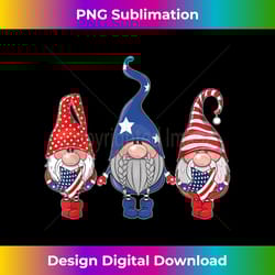 4th of july american flag gnomes girls boys kids - bohemian sublimation digital download - customize with flair