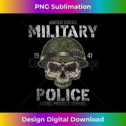 us american military police corps skeleton memorial july 4th - minimalist sublimation digital file - infuse everyday with a celebratory spirit