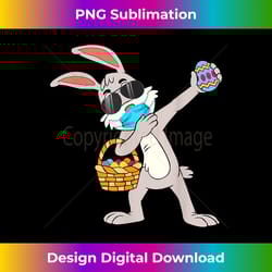 dabbing bunny easter day eggs dab boys easter for mens - bespoke sublimation digital file - reimagine your sublimation pieces