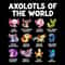 Axolotls Of The World Kawaii Types Of Axolotl Fish Amphibian 452.jpg