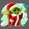 Baby Yoda And Christmas Cartoon SVG.png
