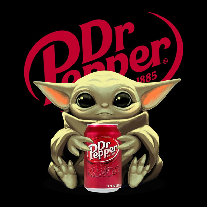 Baby Yoda Dr Papper - Star Wars Yoda Lovers Cute Yoda Love Yoda Yoda PNG.jpg