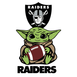 baby yoda love raiders svg