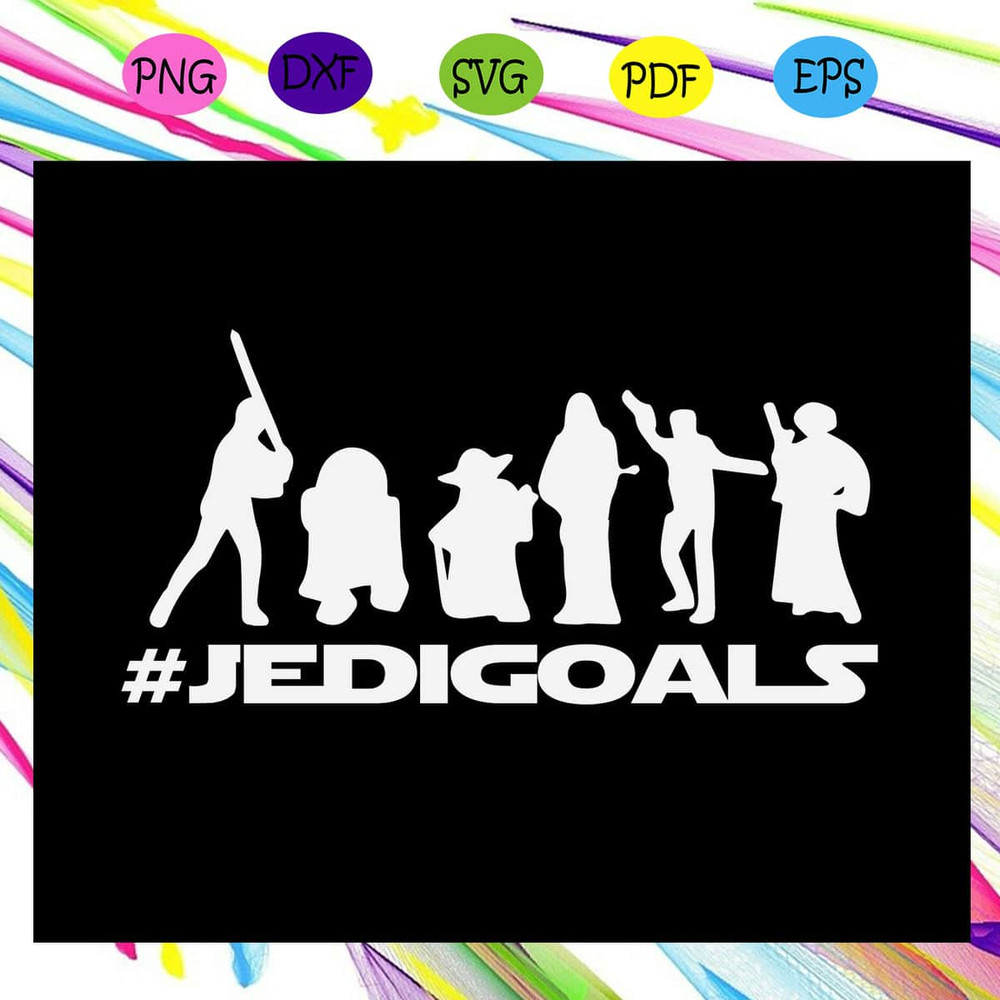 Star Wars Squad Goals Star Wars Gift Jedi SVG.jpg