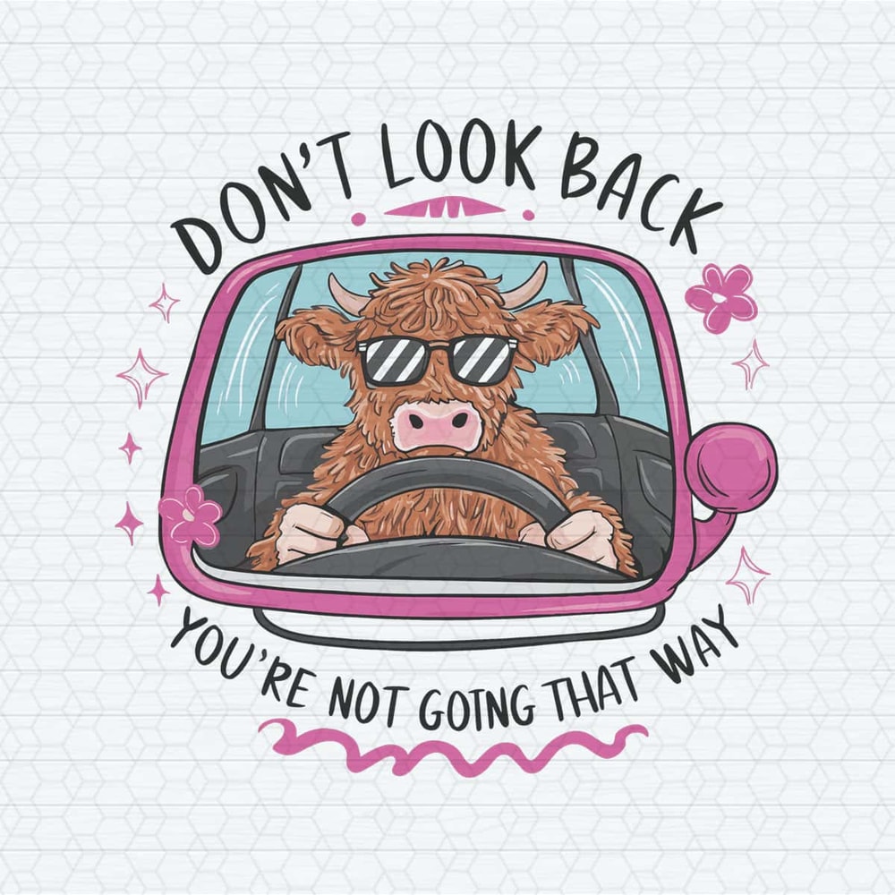 Highland Cow I Have An Attitude Who New Funny PNG.jpg