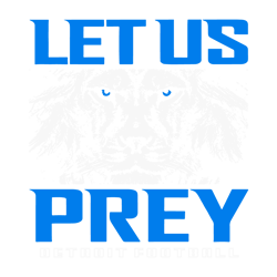 Detroit Lions Football Let Us Prey SVG