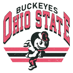 retro ohio state buckeyes svg digital download untitled