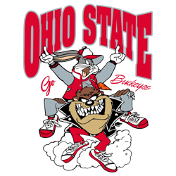 funny looney tunes ohio state go buckeyes svg untitled