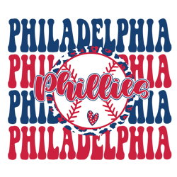 Philadelphia Phillies Baseball Mlb SVG