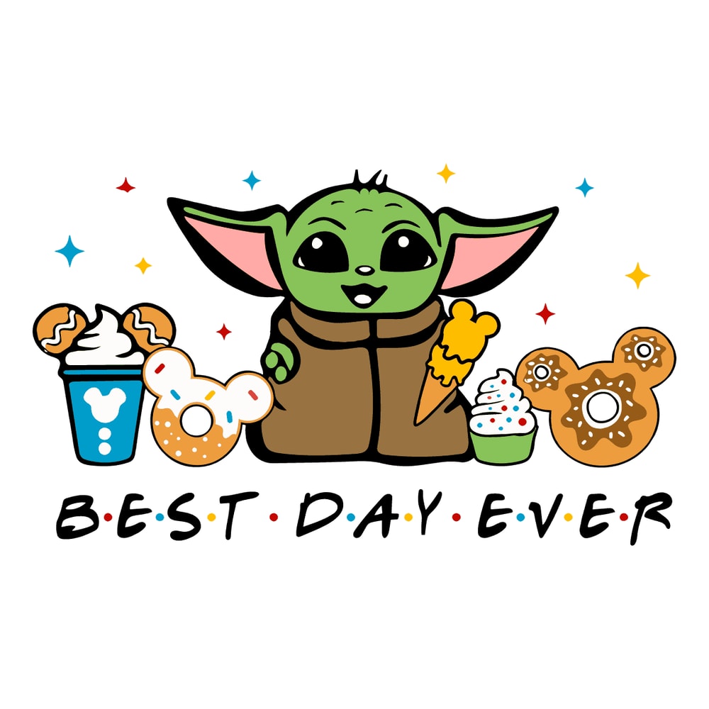 Baby Yoda Best Day Ever Carnival Food SVG File.png
