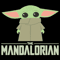 Baby Yoda The Mandalorian -Cute Yoda Star Wars The Child SVG.png
