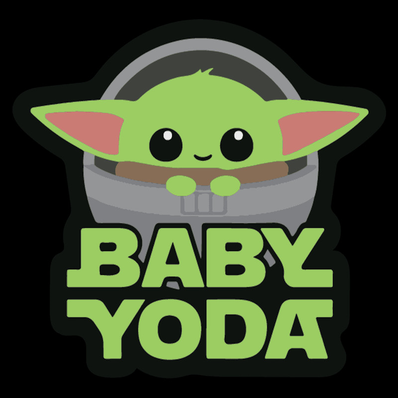 Cute Baby Yoda SVG For Kids Birthday Gift Ideas.png