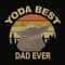 Vintage Yoda Best Dad Ever - Baby Yoda Retro Father's Day SVG.jpg