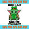 Yoda Baby Irish I Am Kiss Me You Must - Happy Stpatricks Day Irish Day SVG.jpg