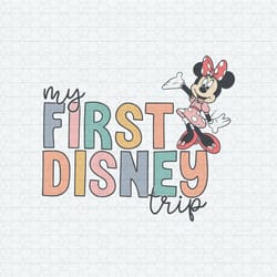 my first disney trip minnie mouse svg11