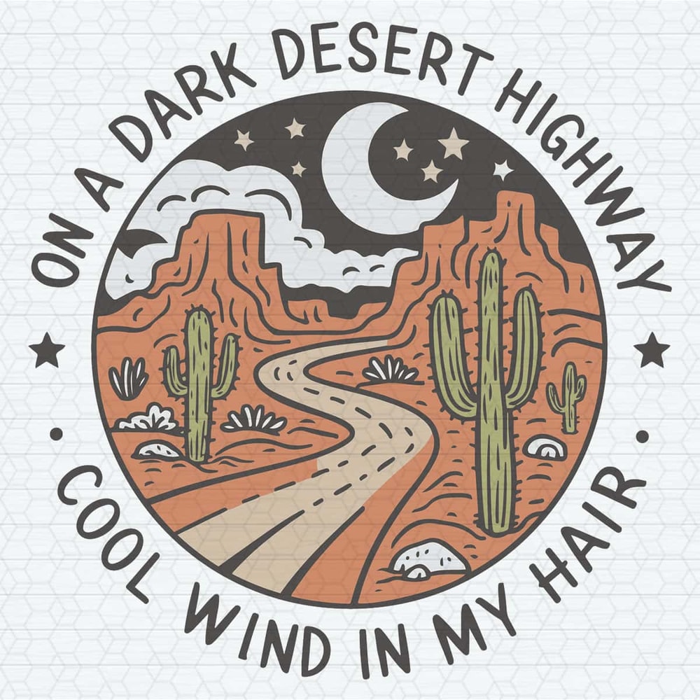 Dark Desert Hwy Song Lyrics SVG.jpg